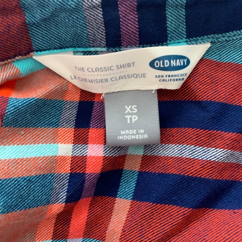 Flannel top - Picture 3 of 3